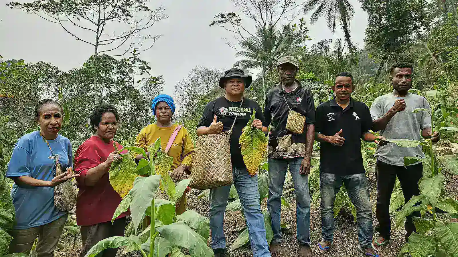 Demi Mahi Tuni, Petani Fakfak Angkut Air Setiap Hari di Tengah Kemarau